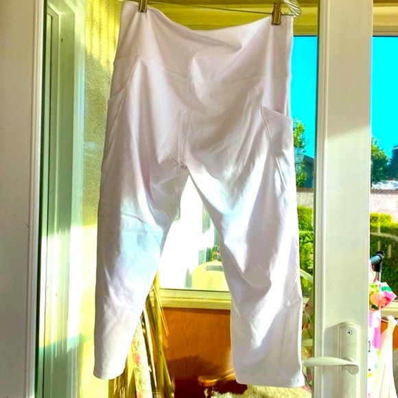 ODODOS WOMEN’S HIGH WAISTED YOGA WORKOUT LEGGINGS PEDAL PUSHER PANTS 2X… - Picture 8 of 13